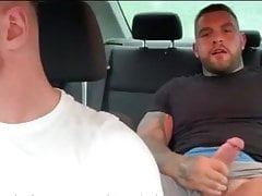 CUM FOUNTAIN CAR BACK SEAT