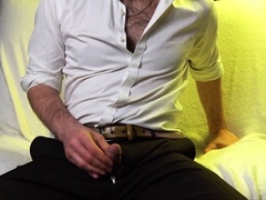 Guy masturbating cum, hot guy moaning, hot guy solo