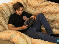 Nasty Zach Randall Pokes Teenager Marcus Rivers In All Angle