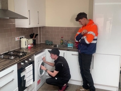 He Came To Fix My Washing Machine And Came In Me Instead Repairman Creampies Roadman