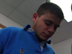 Straight student 18+ analized in dorm hazing