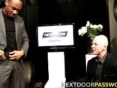 Ebony shows no mercy while raw banging his lover missionary