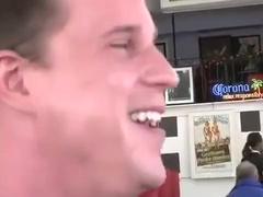 Fucking Ashton In The Diner Toilet