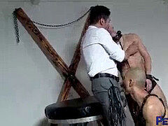 PETERFEVER Tyler Slater bound Up And banged By Asians master