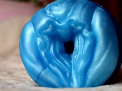 Virgin Boy Drained By Alien Fleshlight For The First Time