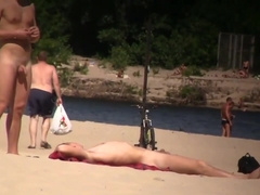 Two Nasty Boyz At Nuidist Beach - All The Clips