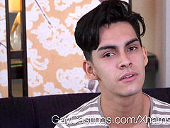 homocastings - Gay Casting Agent romps Aaron Perez