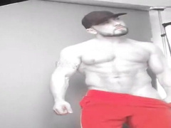 Marshall Arkley shows off