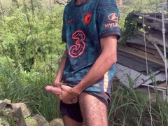 I was so naughty that I throated my own trouser snake and came in my gullet