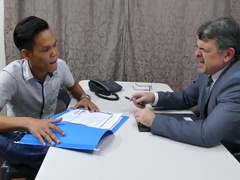 Asian Stud Doggystyled In Anal Hole By Bareback Lover