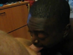 Wordy Ginger Tormentor Gets DOMINATION & SUBMISSION Bj from Black Slave