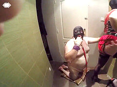 Using a fag in a sexshop