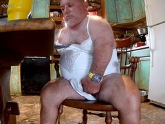 Smooth balls, trimmed cock jizz, preserving semen