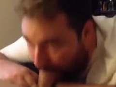 Me Blowing the Baby Bear