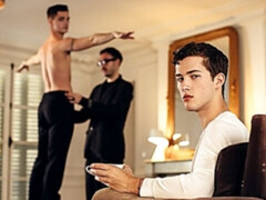 Taboo scene with models Paul Delay & Sean Ford