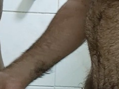 Two extremely naughty guys passionately fucking in the bathtub