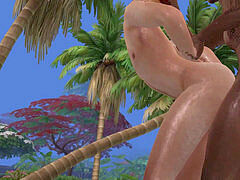 SIMS 4 - fucky-fucky ON THE BEACH.. LITERALLY