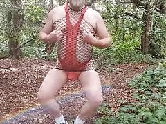 HORNY PLAYTIME IN THE WOODS