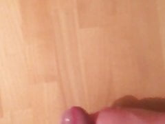 Cum after 15 chastity days for miss Alicja