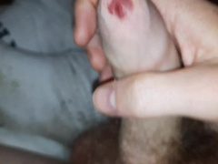 Furry Scally Chav Jacks His Uncircumcised Smegma Prick Until Climax