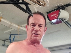 Older fellow jacking