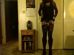 lacy lingerie pantyhose encasement