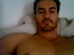 David Zepeda Masturbating on Webcam 3