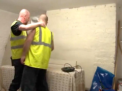 sizzling big beefy furry hunk workmen