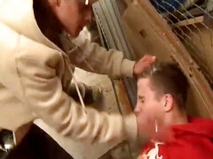 Tributes, handjob, cum tribute