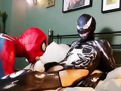 Venom Pounds Spider-Man Ass