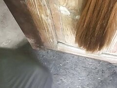 Cum on hair