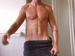sexy boy after shower