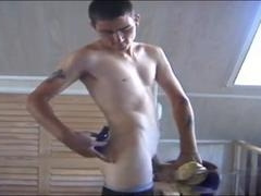 Dan receives a helping handjob from a helpful friend