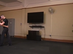 Suspended stud brought to edge of cumming