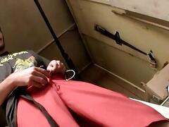 Emptying His Big Hairy Dick - Daniel Delong