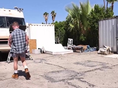 TRAILERTRASHBOYS Inked Kinkoer Barebacked By Colt Spence