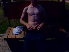 jerk outside while the city wakes up