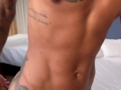 THE GRINGO EXPERIENCING THE LATIN DARK-SKINNED'S FAT COCK