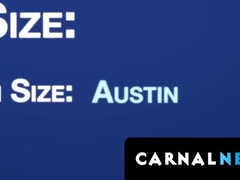 Lt Brian Adams lifted the young twink's legs over his head to get access to his smoot