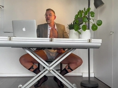 Suited Platinum Dad Jizz Shot