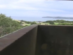 Silver Hot Australian Step daddies Risk It It Public & Fuck Outdoors