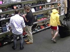 Broke fitness giuy gets taken by two guys in hopes of earning money