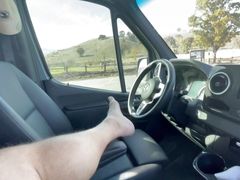 Car Masturbation in Public