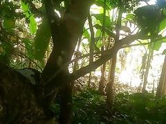 Amateur gays film themselves having anal sex outdoors