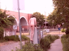 Gay Exhibitionist Naked In Public