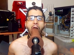 Fill, toyed, huge dildos