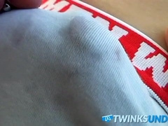 Sex crazed undie twinks have a mutual dick sucking session