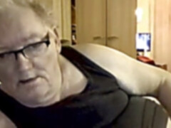 grandfather demonstrate on webcam