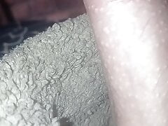 playing and masturbating on my mother-in-law's feet
