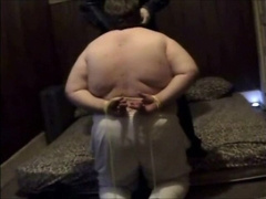 chub with hands tied behind his back spanked and fucked in Toronto